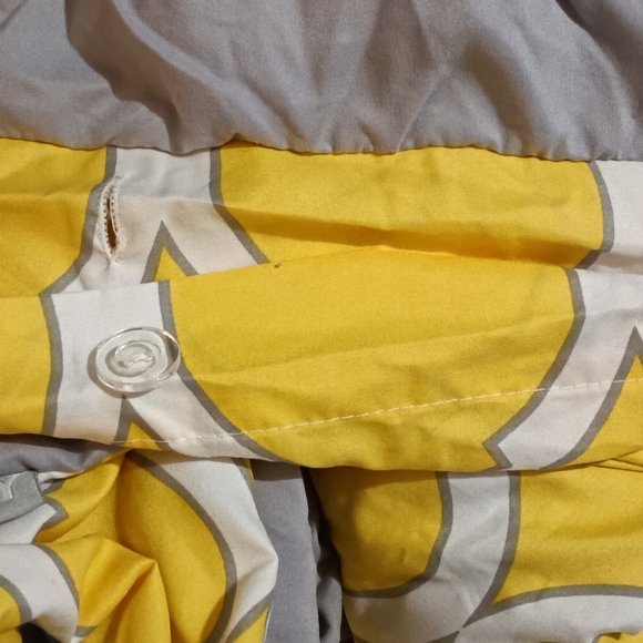 VCNY Home Scottsdale Ruched 3 Piece Reversible Queen Bedding Duvet Cover Set - Picture 10 of 10